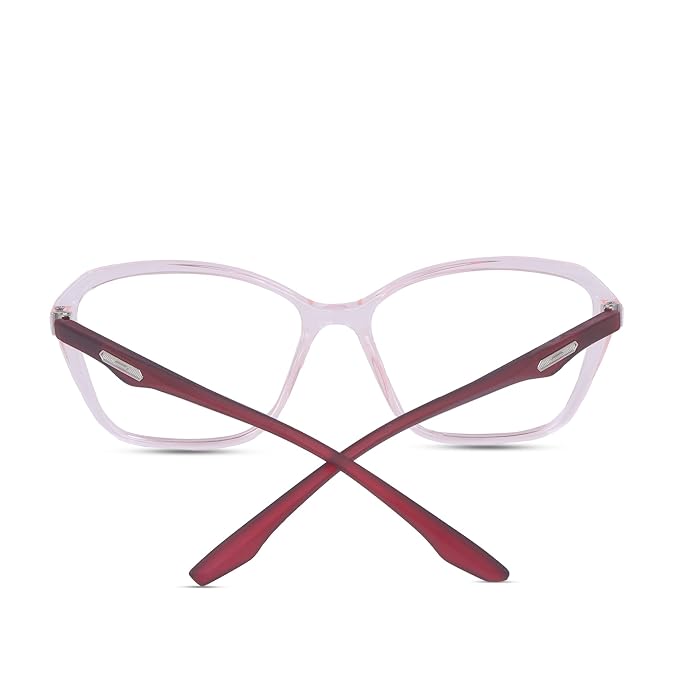 Matt Pink cateye Frame for women light weight fiber ( power lens Available)