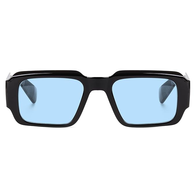 Peter Jones Rectangular Unisex Oversized UV/UB Protected Sunglasses (3766)