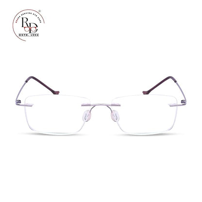 Titanium Glasses Frame , Rimless Frameless Optical Eyewear Eyeglasses for Men and Women