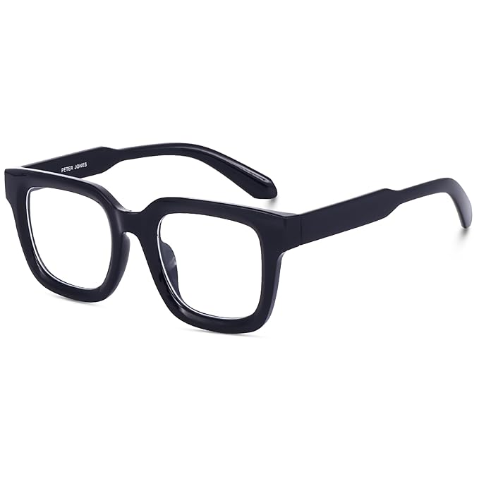 Peter Jones Square Unisex oversized Frame for men and women ( power lens Available)
