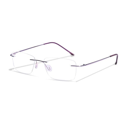 Titanium Glasses Frame , Rimless Frameless Optical Eyewear Eyeglasses for Men and Women