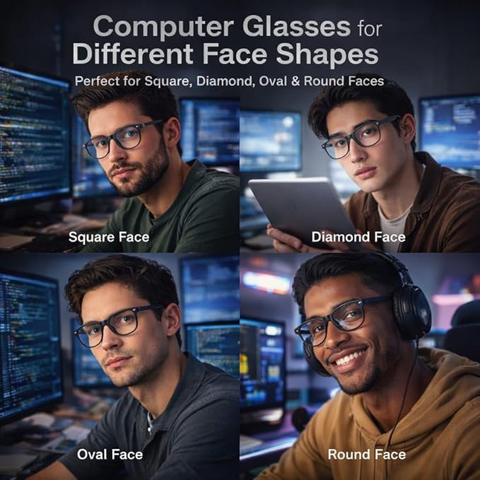 Round Eye Glass Spectacles For Men&amp;Women ( power lens Available)