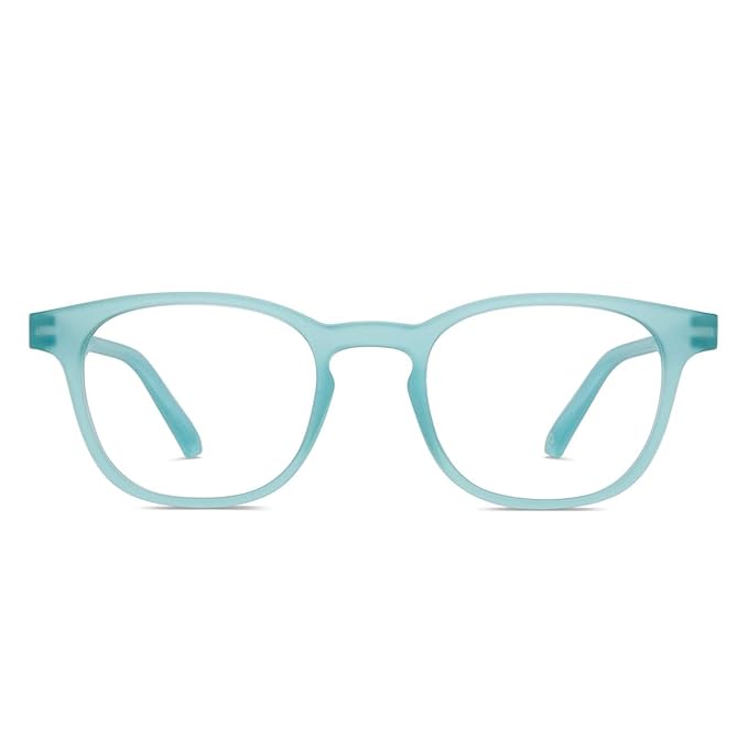 Noen blue colour hustler shape square Frame for men and women
