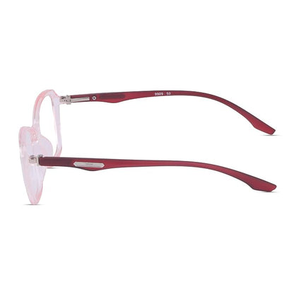 Matt Pink cateye Frame for women light weight fiber ( power lens Available)